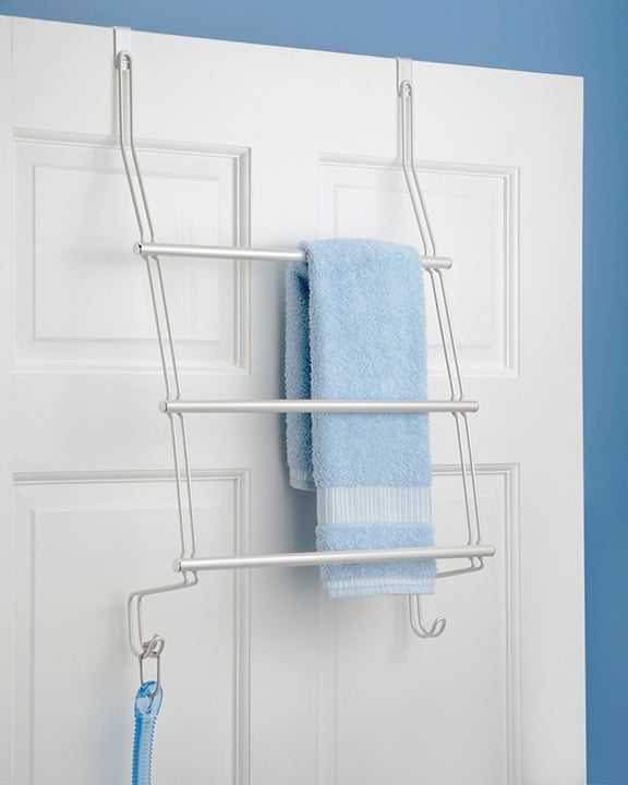 How To Install Towel Rack On Hollow Door Hinge