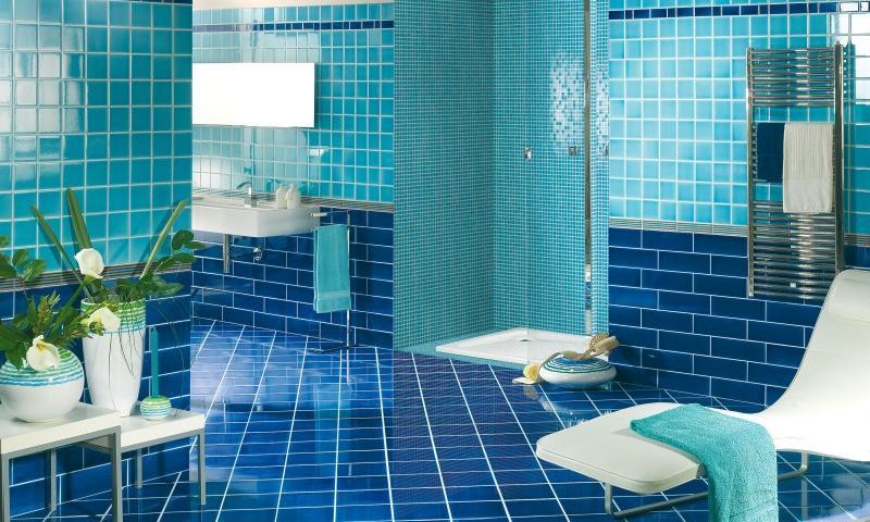 Дизайн Ванны В Голубых Тонах Фото