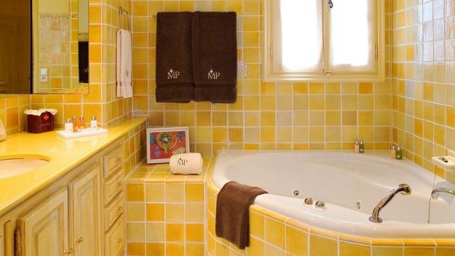 Желтая Ванная Комната Фото