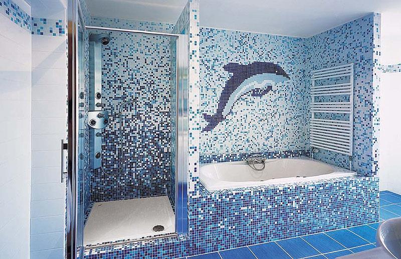 Ванна Комната Из Мозаики Фото